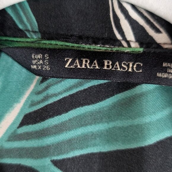 Zara Floral Kimono Cardigan with Tie Waist - Picture 4 of 5